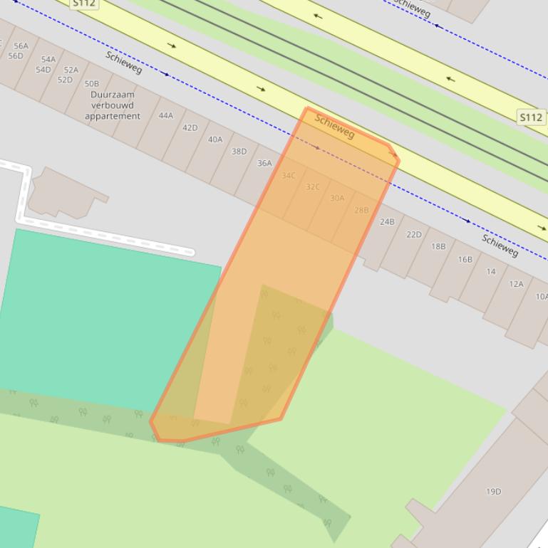 Kaart van postcodegebied 3039BB.