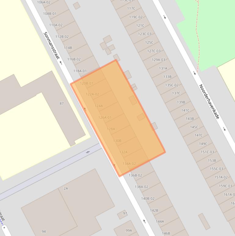 Kaart van postcodegebied 3039DP.