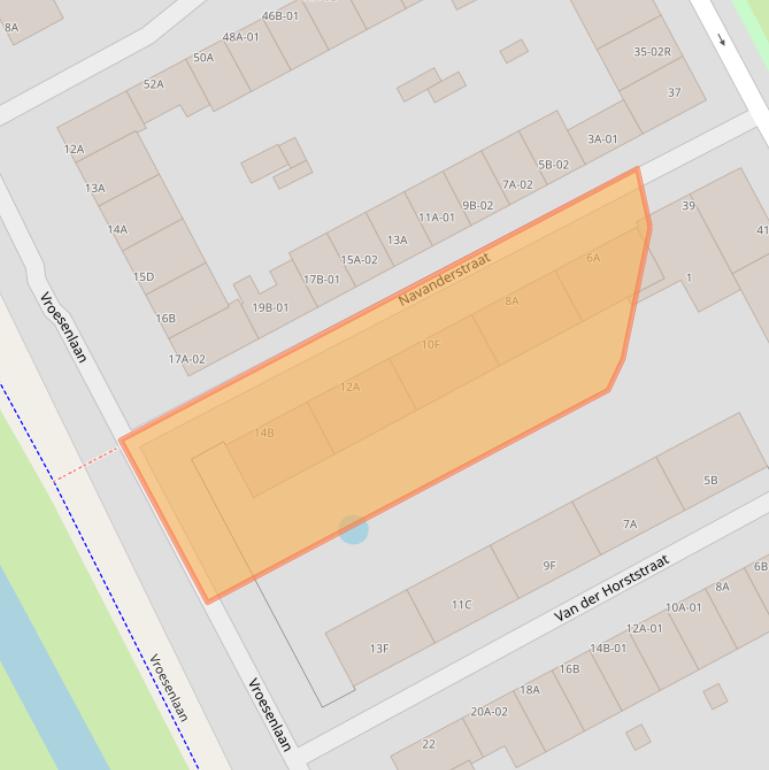 Kaart van postcodegebied 3039VM.