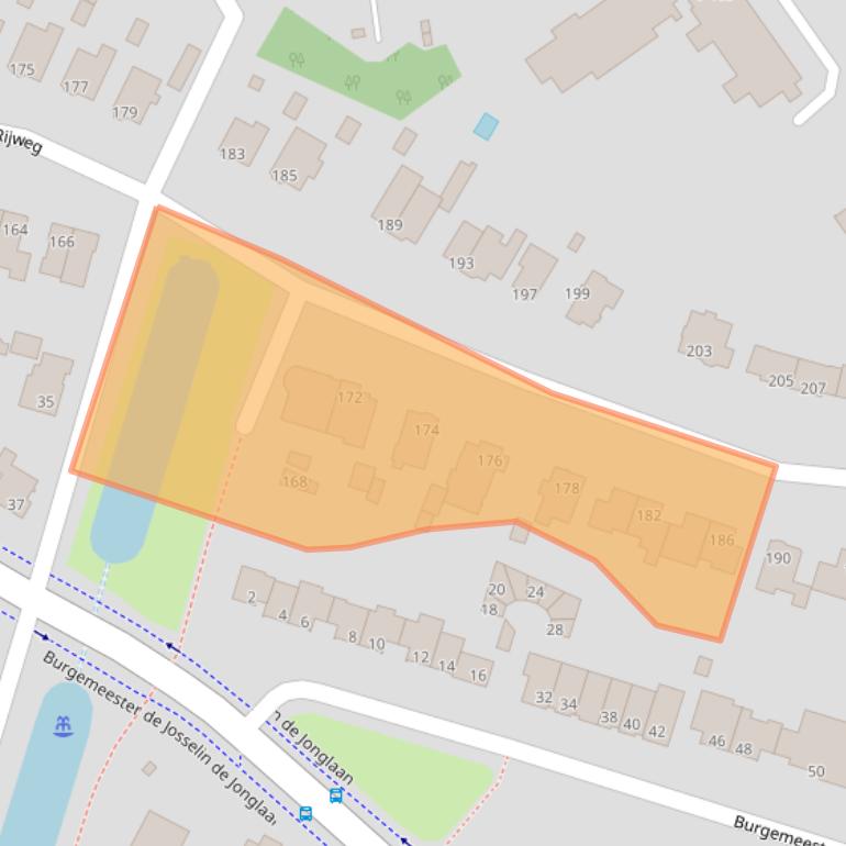 Kaart van postcodegebied 3042AT.