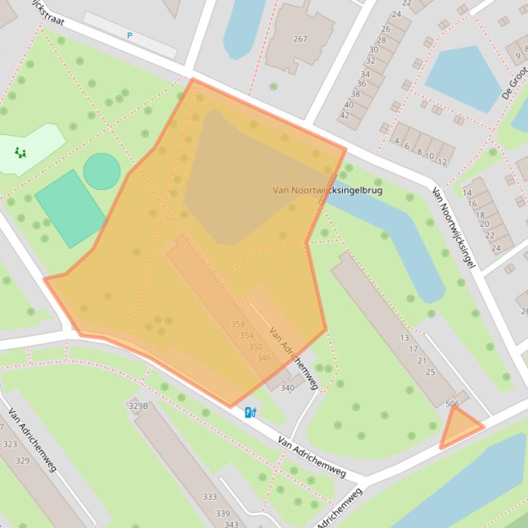 Kaart van postcodegebied 3042BT.