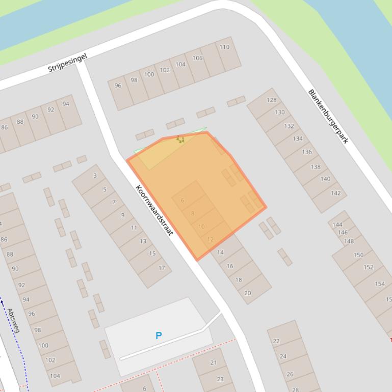 Kaart van postcodegebied 3042GW.