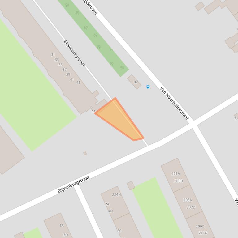 Kaart van postcodegebied 3042KA.