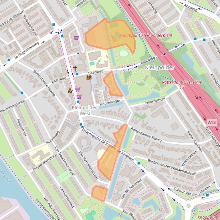 Kaart van postcodegebied 3042NK.