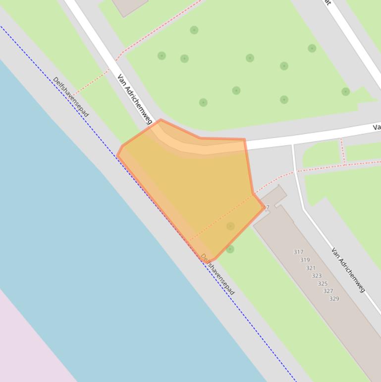 Kaart van postcodegebied 3042RM.