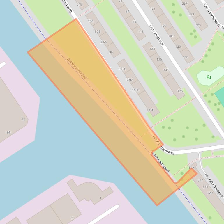 Kaart van postcodegebied 3042RN.