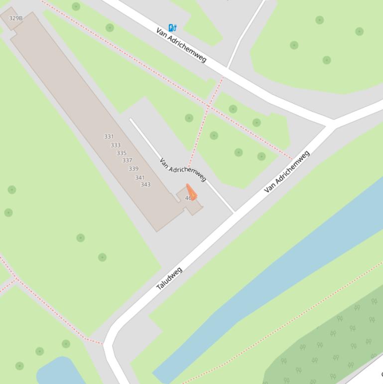 Kaart van postcodegebied 3042RV.