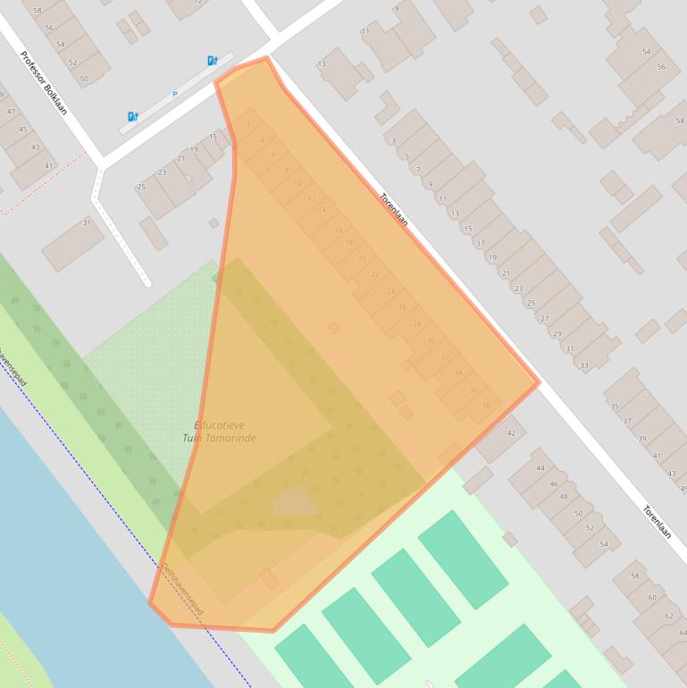 Kaart van postcodegebied 3043BS.