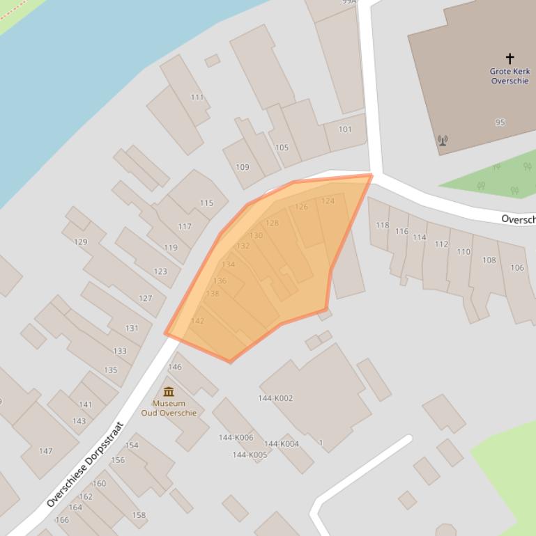 Kaart van postcodegebied 3043CV.