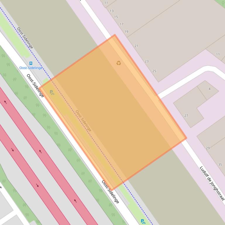 Kaart van postcodegebied 3043JK.