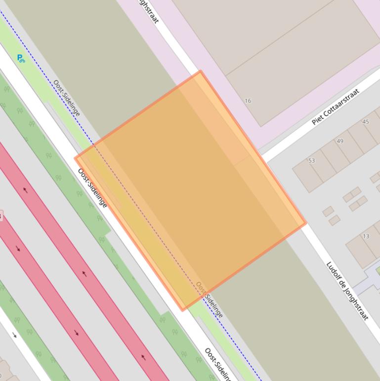 Kaart van postcodegebied 3043JM.