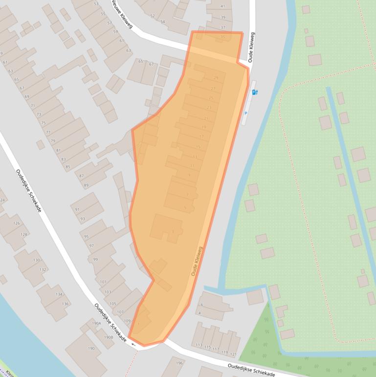 Kaart van postcodegebied 3043LD.