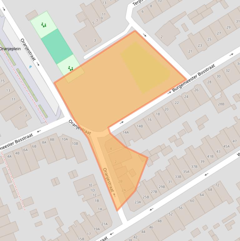 Kaart van postcodegebied 3043TN.