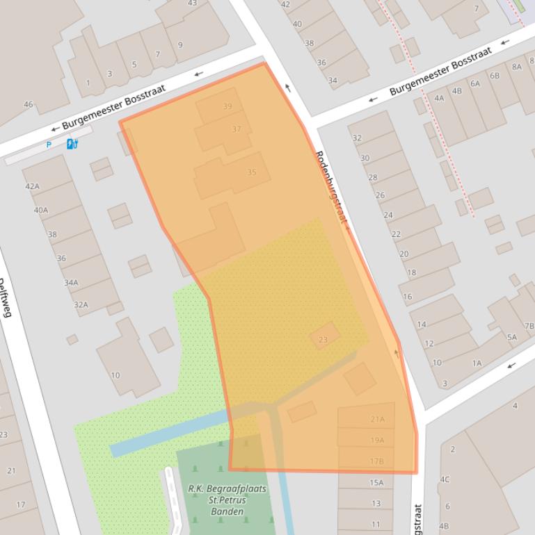 Kaart van postcodegebied 3043TS.