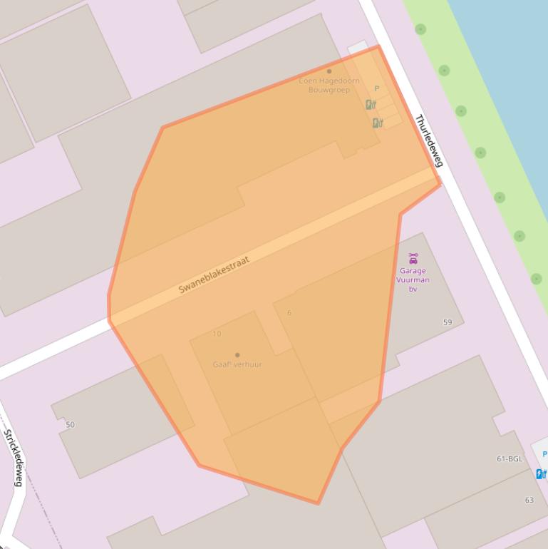 Kaart van postcodegebied 3044EM.