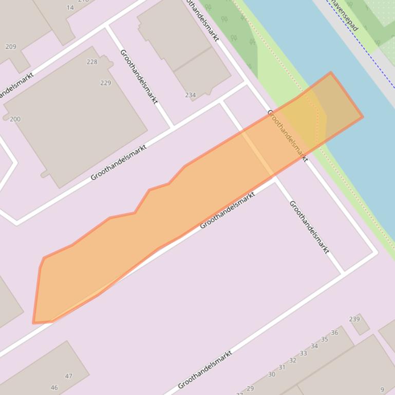 Kaart van postcodegebied 3044HD.