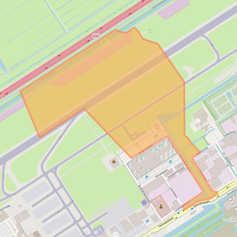 Kaart van postcodegebied 3045AL.