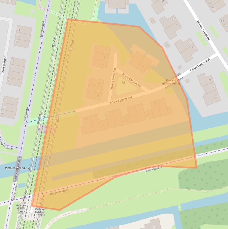 Kaart van postcodegebied 3045BR.