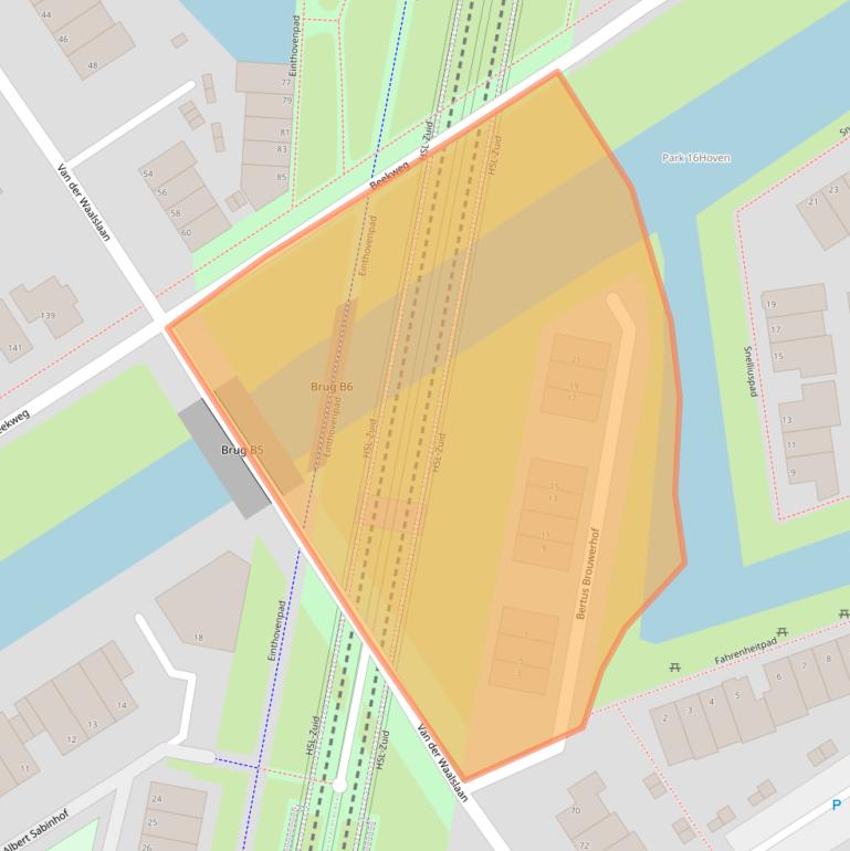 Kaart van postcodegebied 3045BS.