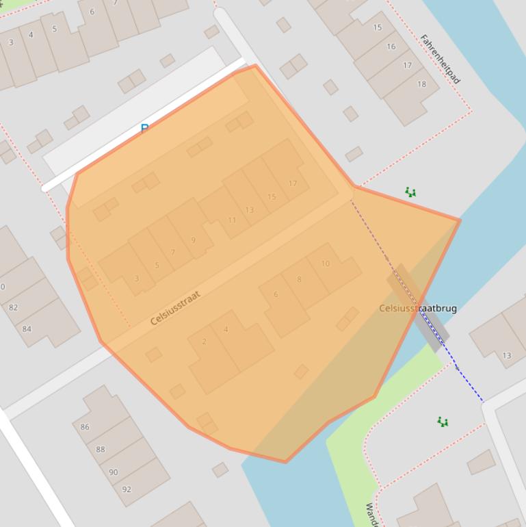 Kaart van postcodegebied 3045BT.