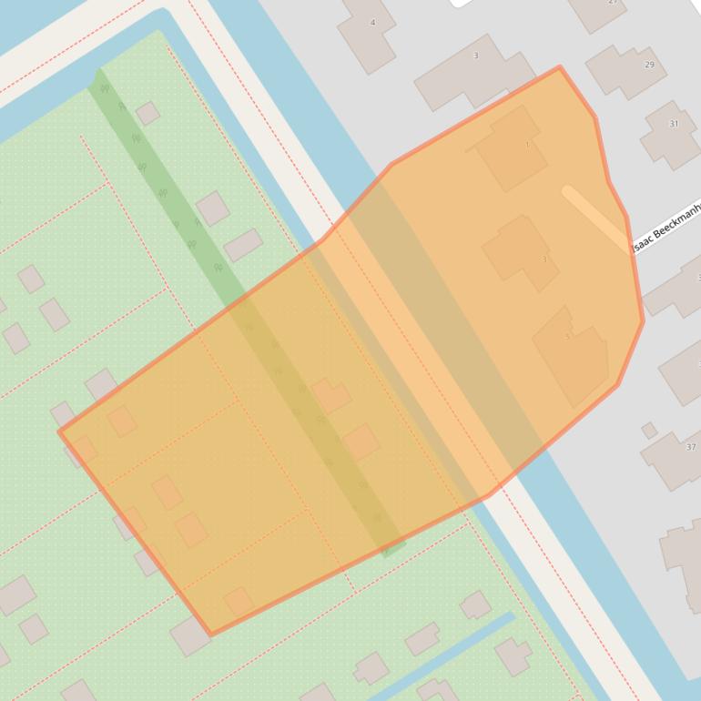 Kaart van postcodegebied 3045CG.