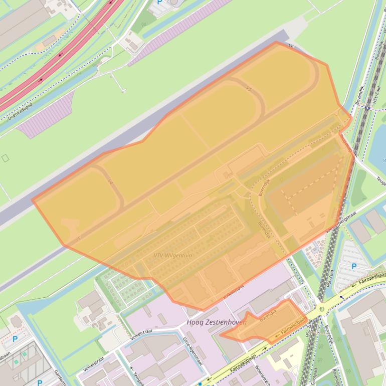 Kaart van postcodegebied 3045PD.