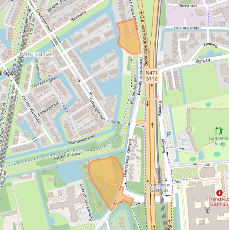 Kaart van postcodegebied 3045PR.