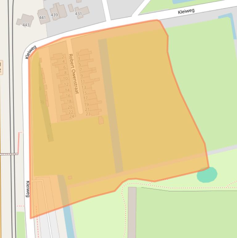 Kaart van postcodegebied 3045PT.