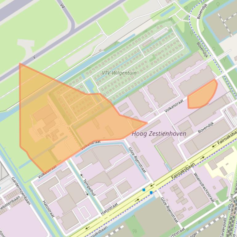 Kaart van postcodegebied 3045PX.