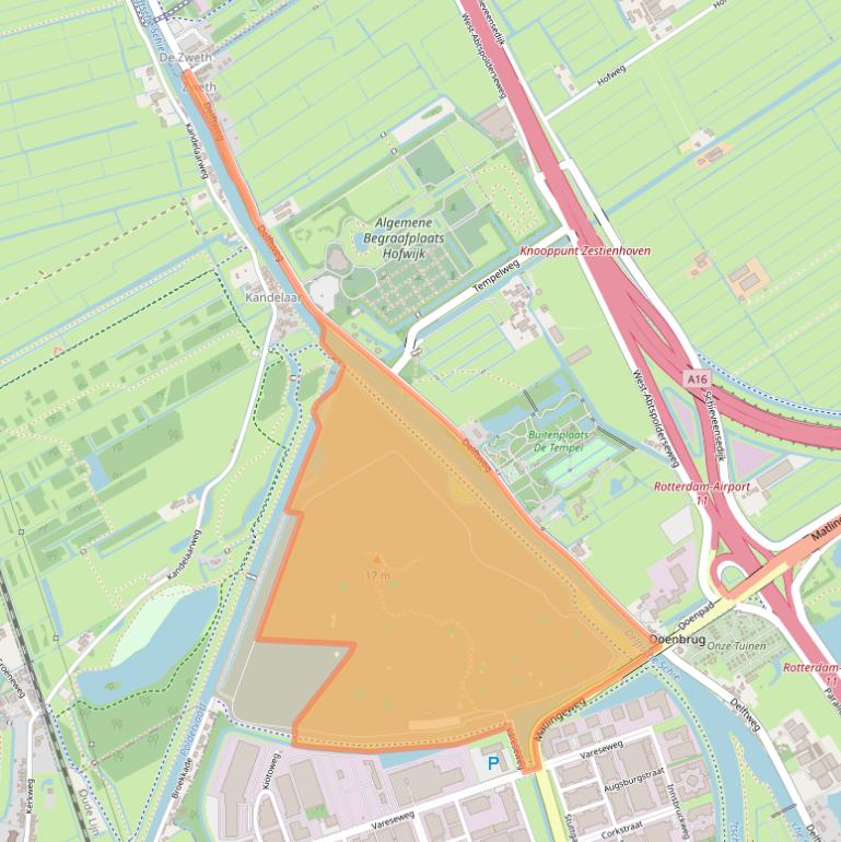 Kaart van postcodegebied 3046NH.