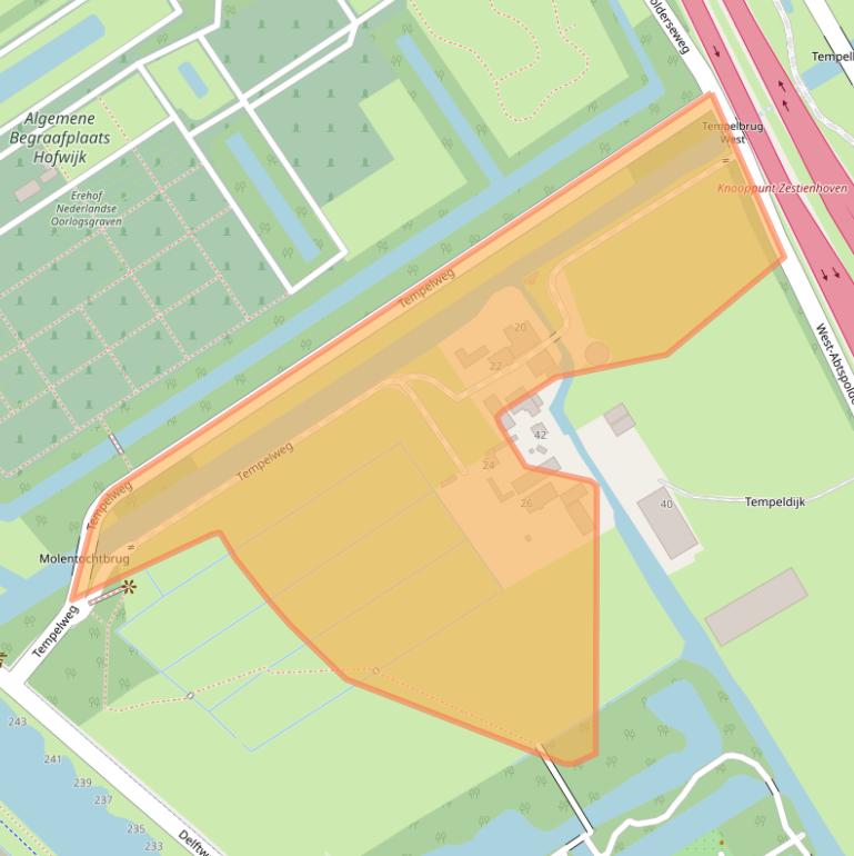 Kaart van postcodegebied 3046NR.