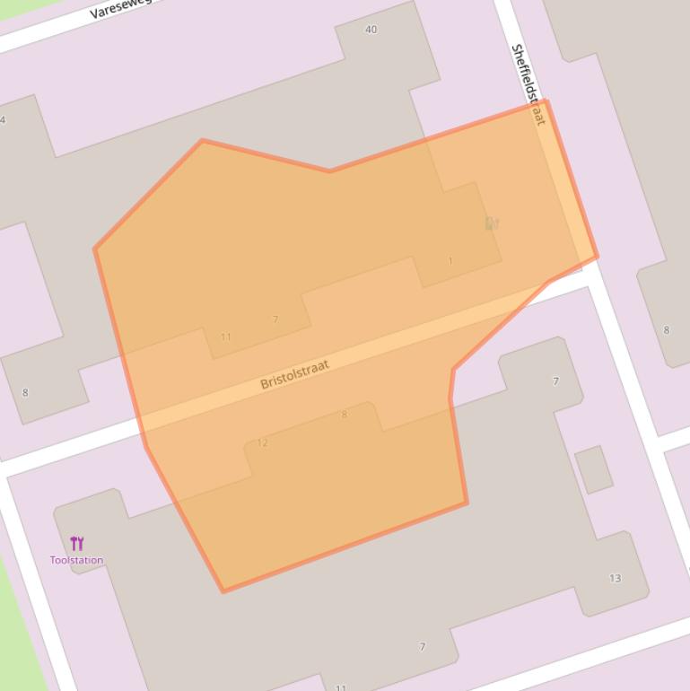 Kaart van postcodegebied 3047AB.