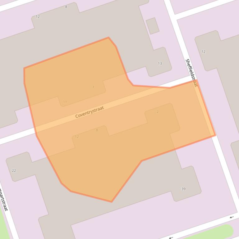 Kaart van postcodegebied 3047AD.