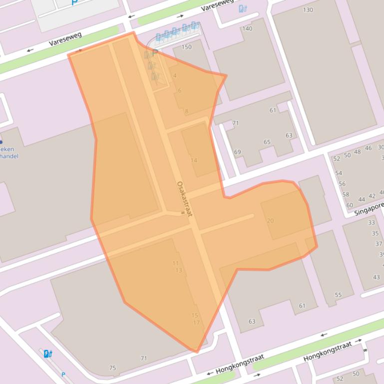 Kaart van postcodegebied 3047AK.