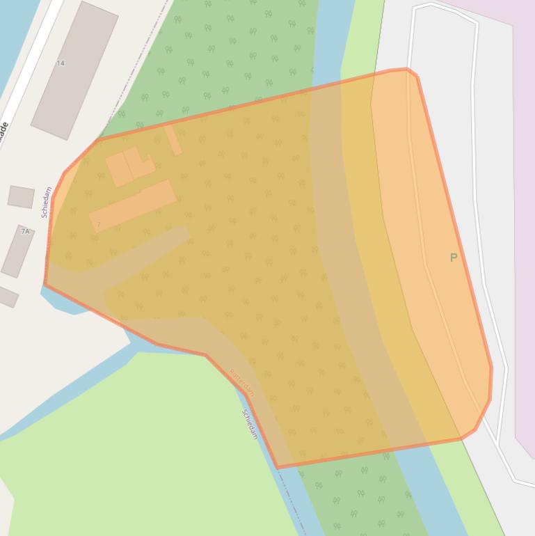 Kaart van postcodegebied 3047ET.