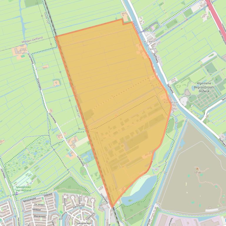 Kaart van postcodegebied 3047EW.