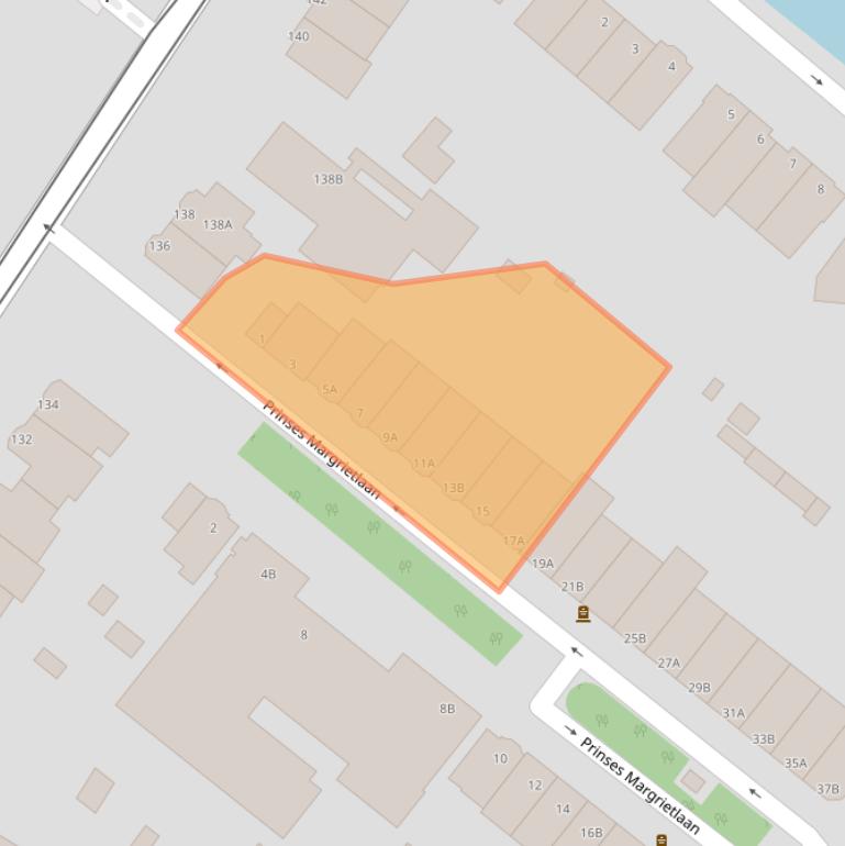 Kaart van postcodegebied 3051AM.