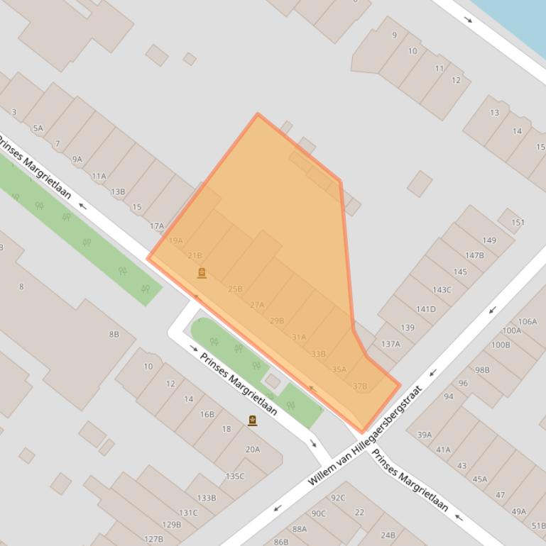 Kaart van postcodegebied 3051AN.