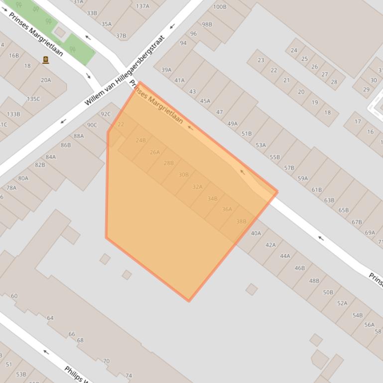 Kaart van postcodegebied 3051AV.