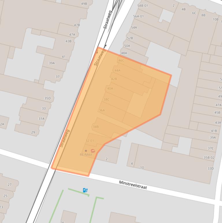 Kaart van postcodegebied 3051BG.