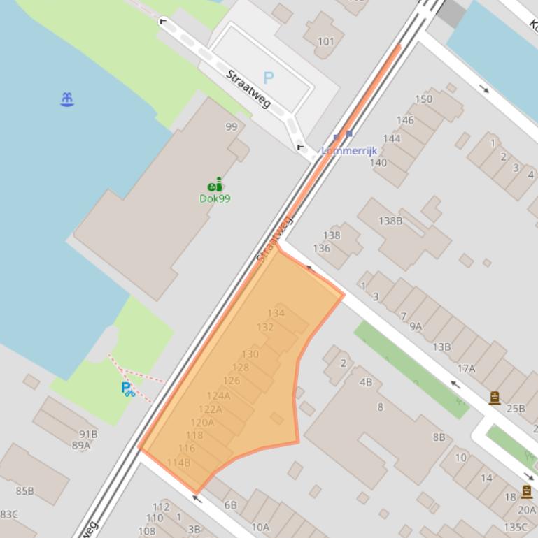 Kaart van postcodegebied 3051BM.