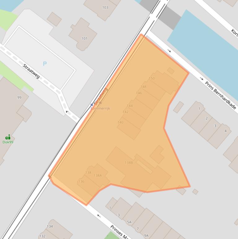 Kaart van postcodegebied 3051BN.