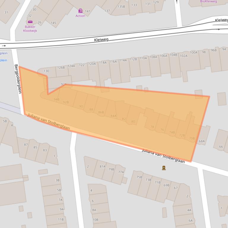 Kaart van postcodegebied 3051CK.