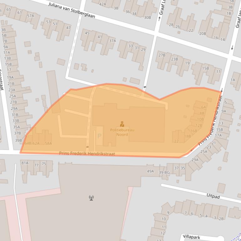 Kaart van postcodegebied 3051ES.