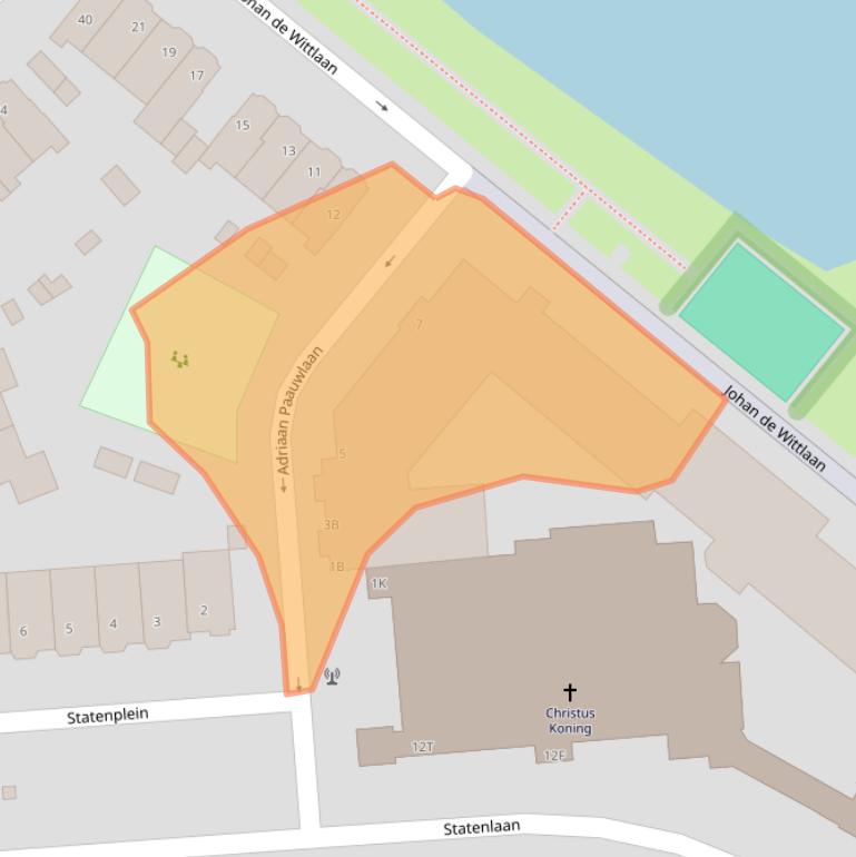 Kaart van postcodegebied 3051HB.