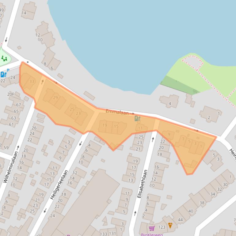 Kaart van postcodegebied 3051JC.