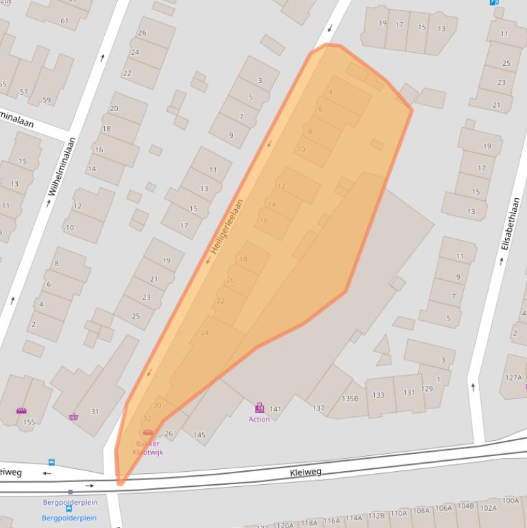 Kaart van postcodegebied 3051JK.