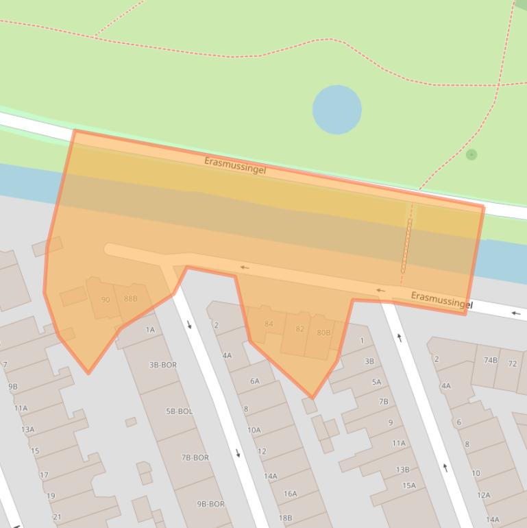 Kaart van postcodegebied 3051KK.