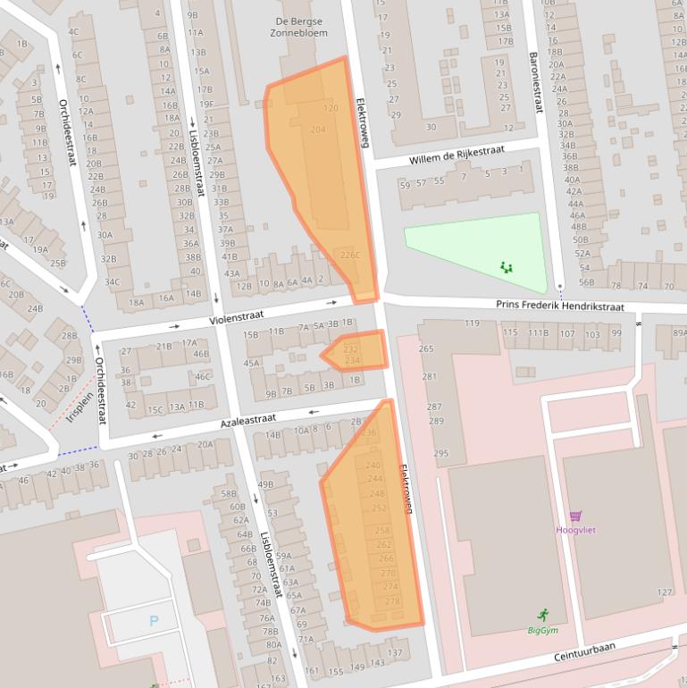 Kaart van postcodegebied 3051ND.
