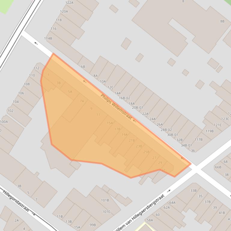 Kaart van postcodegebied 3051PL.